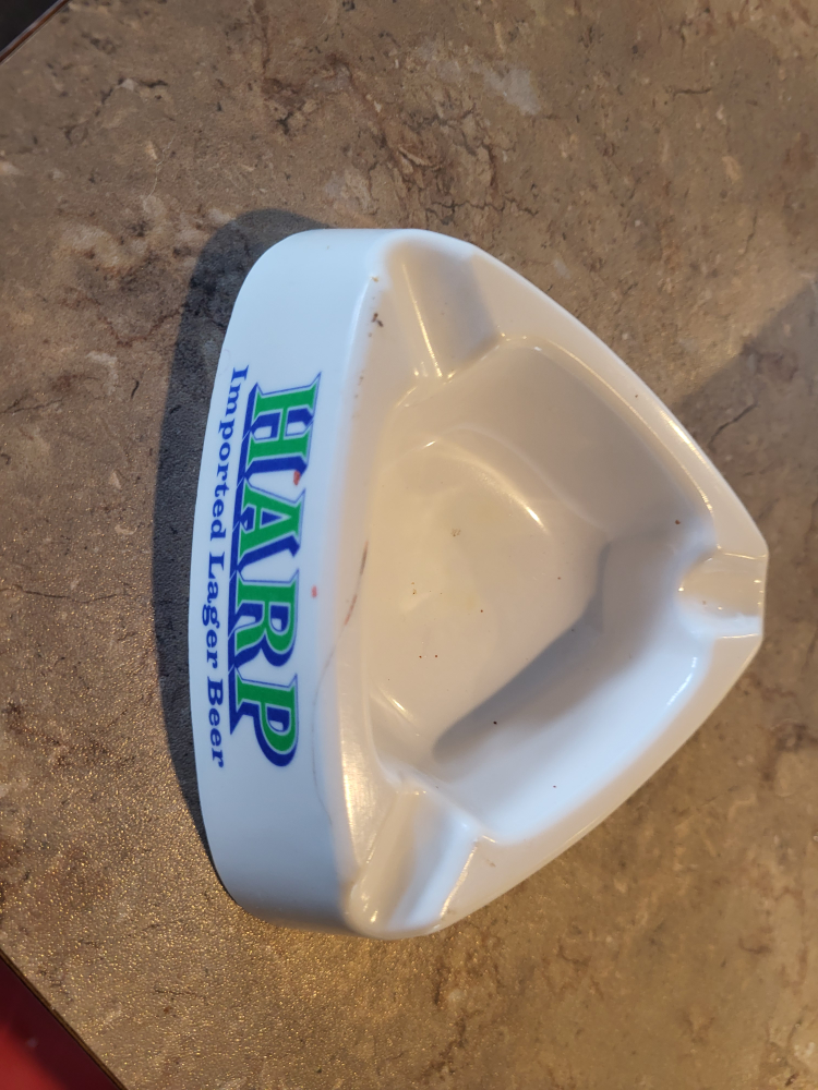 Vintage Harp Lager Tray