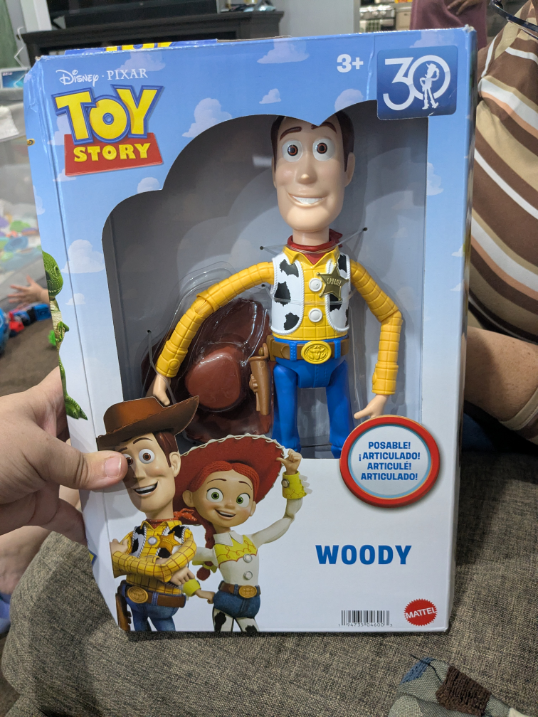 Disney Pixar Toy Story Woody 30th Anniversary Posable Figure