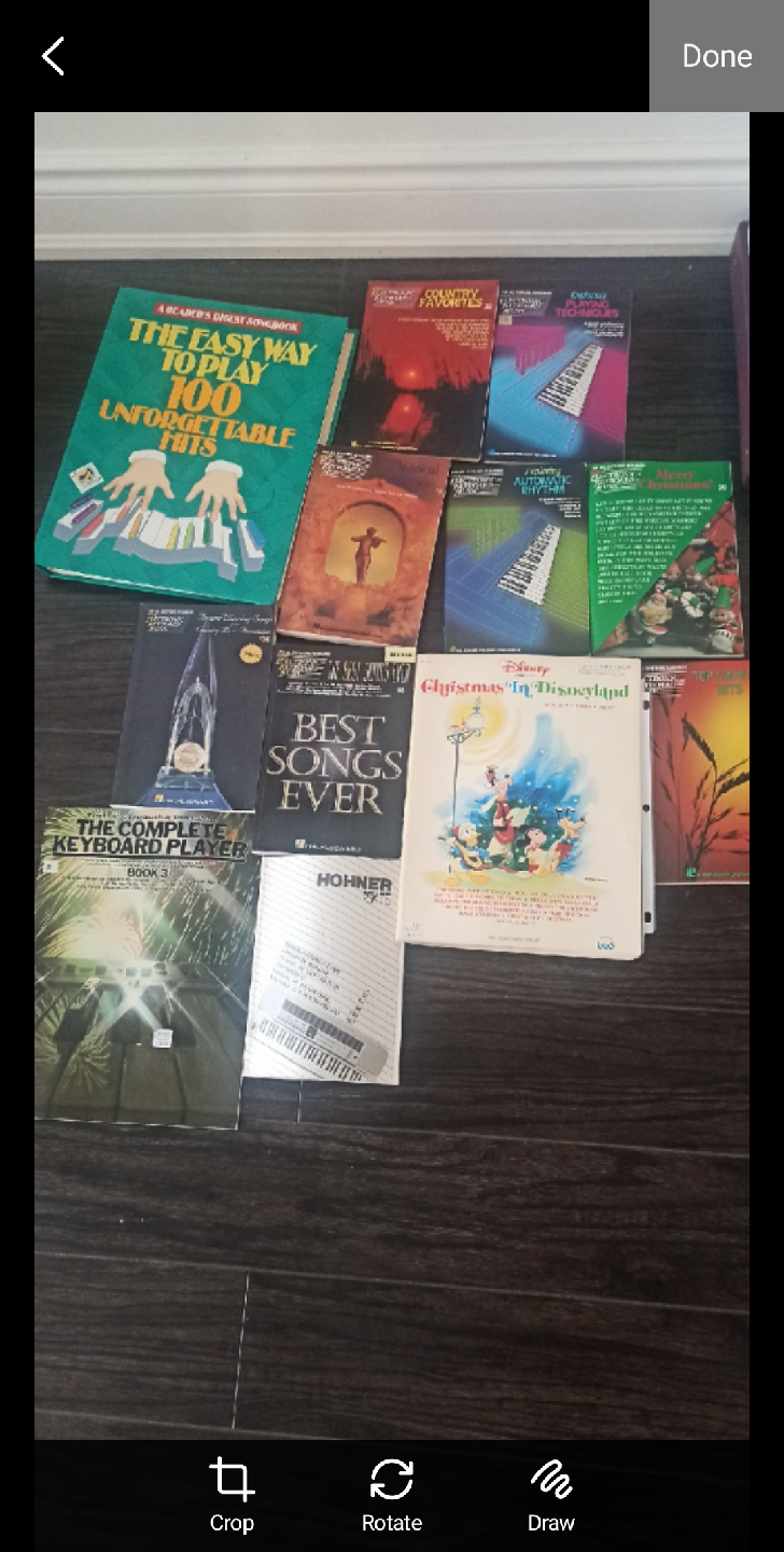 Lot of Keyboard & Piano Music Books. Each $5