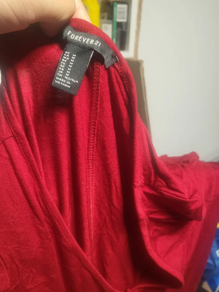 Forever 21 Red Dress - Size M image indicator(2)