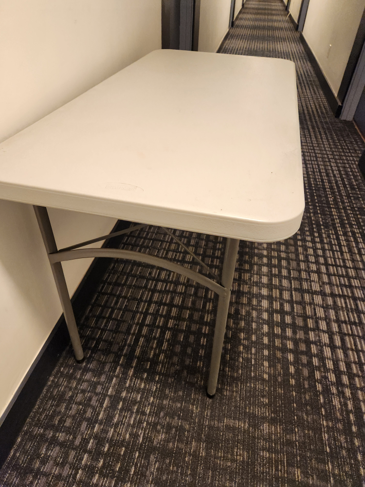 Staples Folding Table
