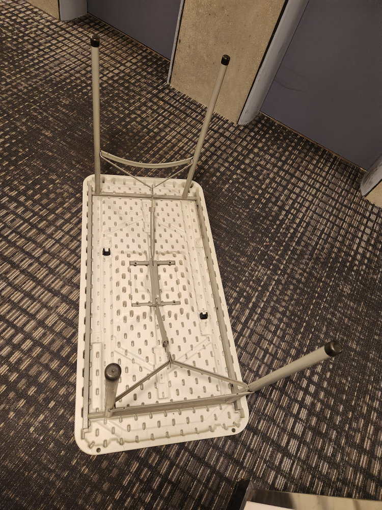 Staples Folding Table - photo 4