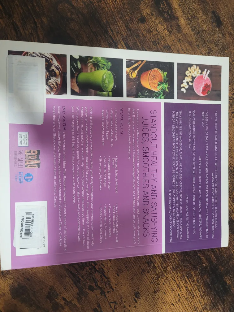 100 Best Juices, Smoothies & Healthy Snacks by Emily Von Euw 🧡 image indicator(3)