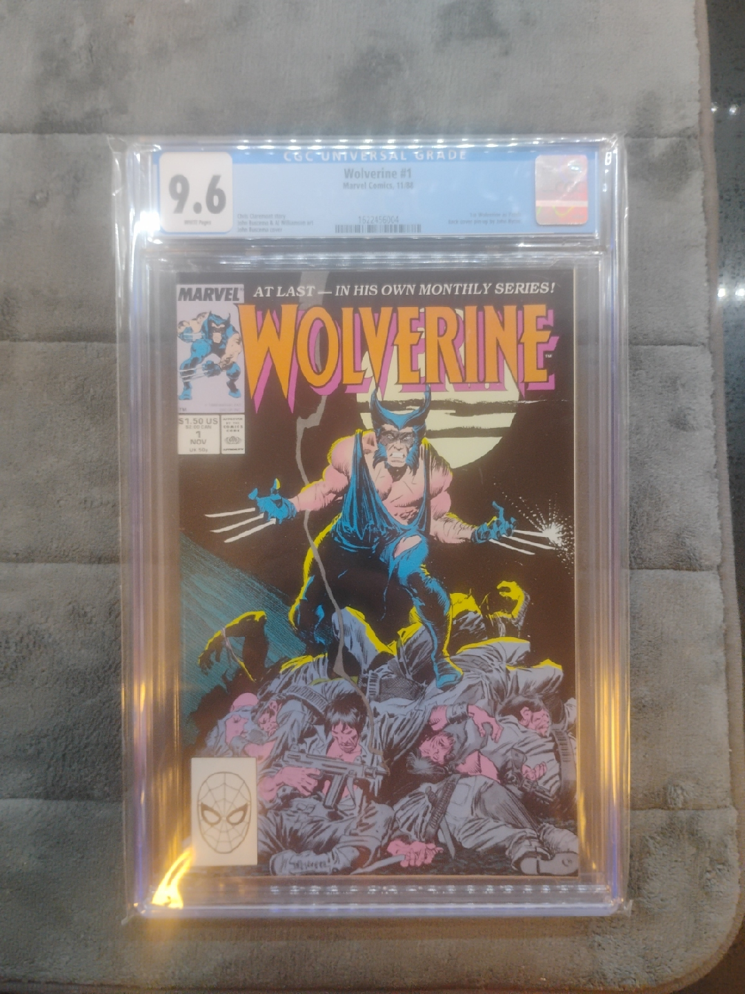 Wolverine #1, Marvel Comics, 11/88, CGC 9.6
