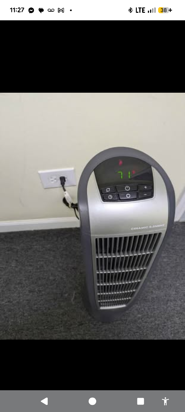 Ceramic Element Tower Heater