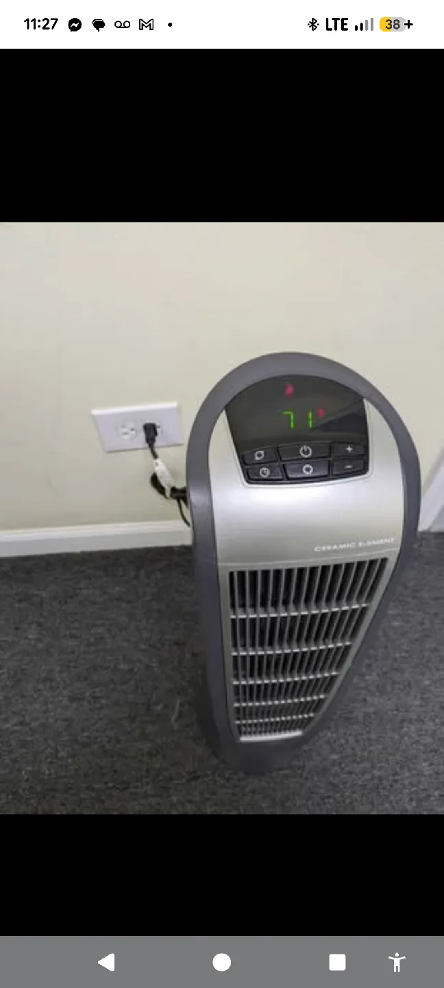 Ceramic Element Tower Heater thumbnail