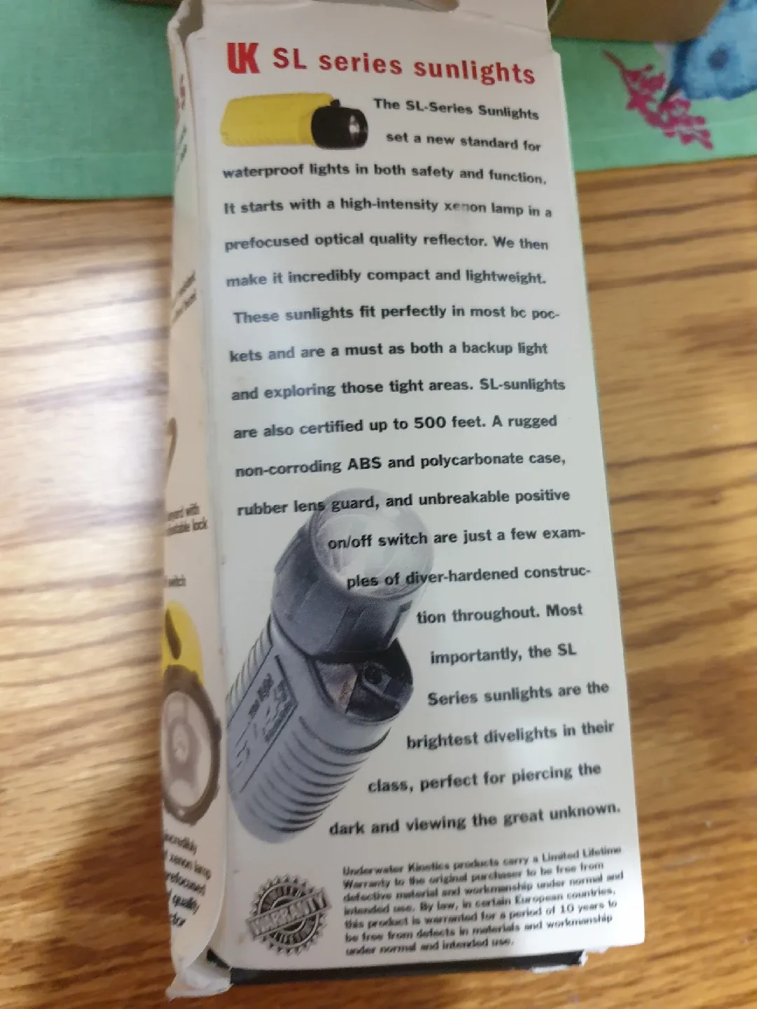 UK SL4 eLED Dive Light image indicator(3)