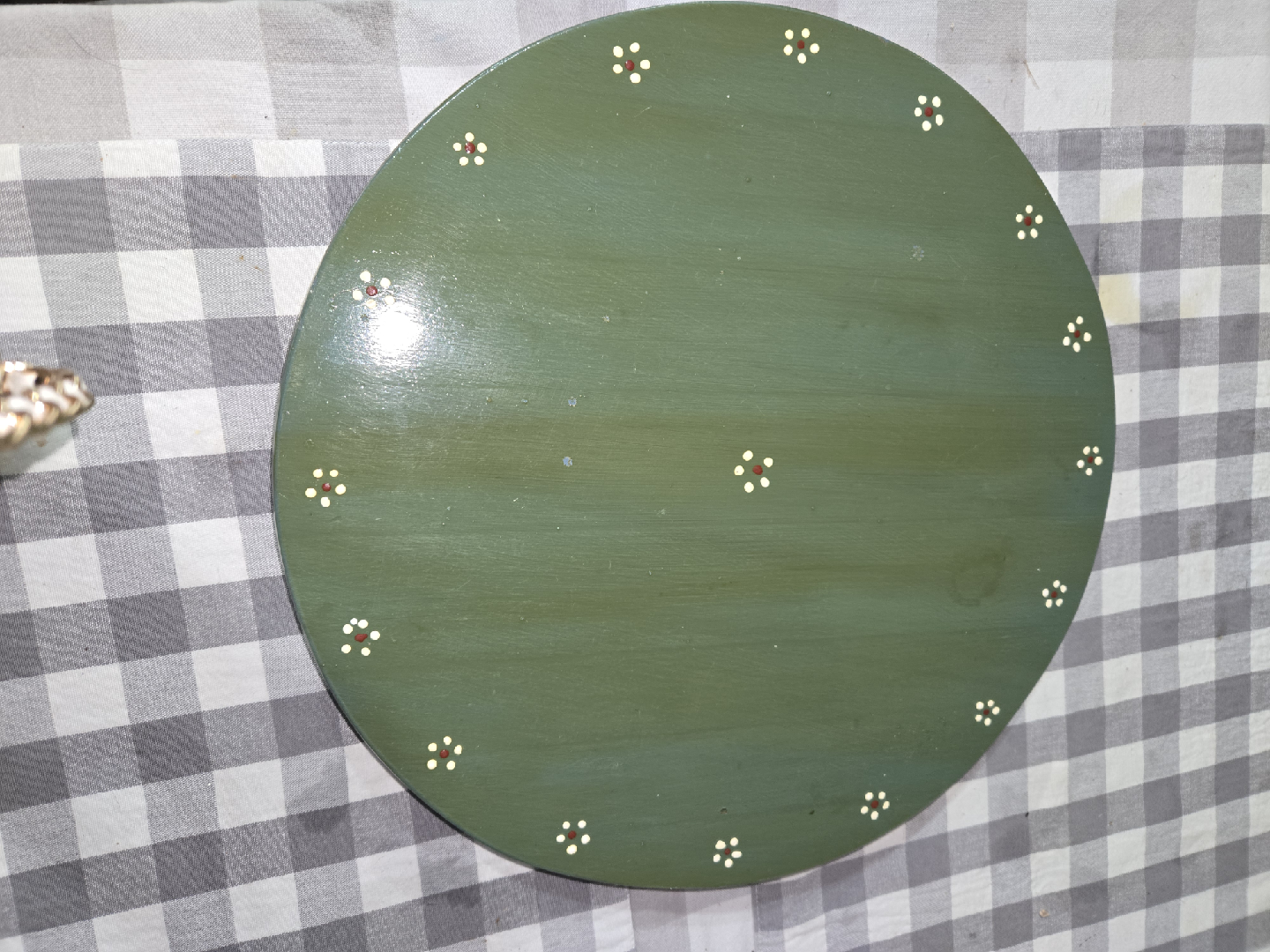 Green Lazy Susan