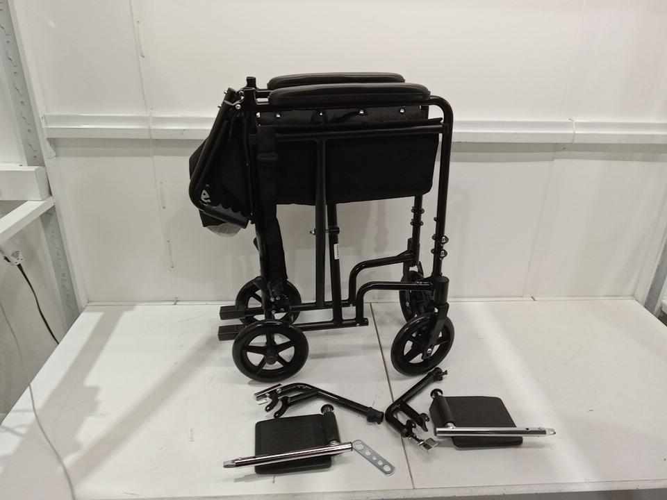 Ezee Life transport chair - 19" - 300lbs capacity - photo 3