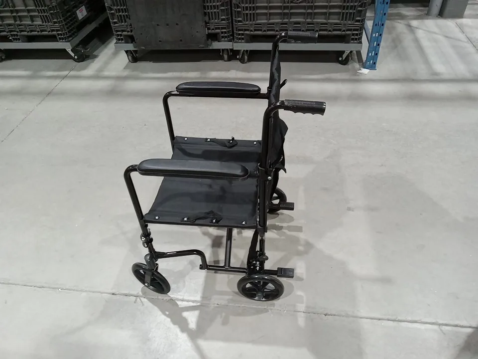 Ezee Life transport chair - 19" - 300lbs capacity image indicator(4)