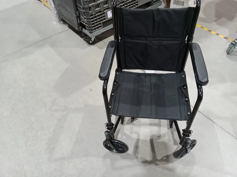 Ezee Life transport chair - 19" - 300lbs capacity image indicator(5)