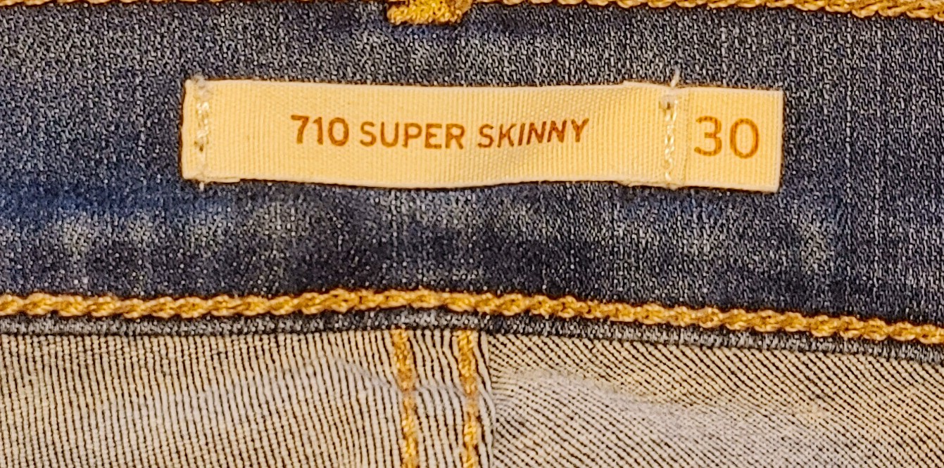 Womens Red Tab Jeans - photo 2