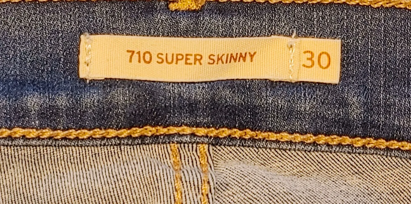 Womens Red Tab Jeans image indicator(2)
