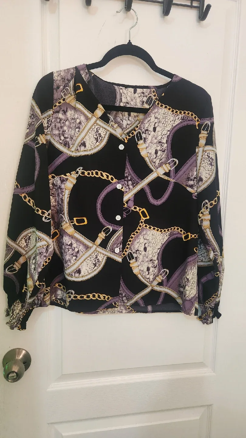 Snakeskin Print Blouse image indicator(8)