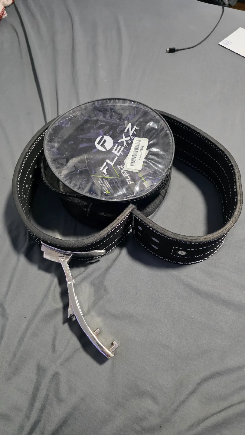 Flexz Fitness Weightlifting Belt - 10mm XLarge image indicator(4)