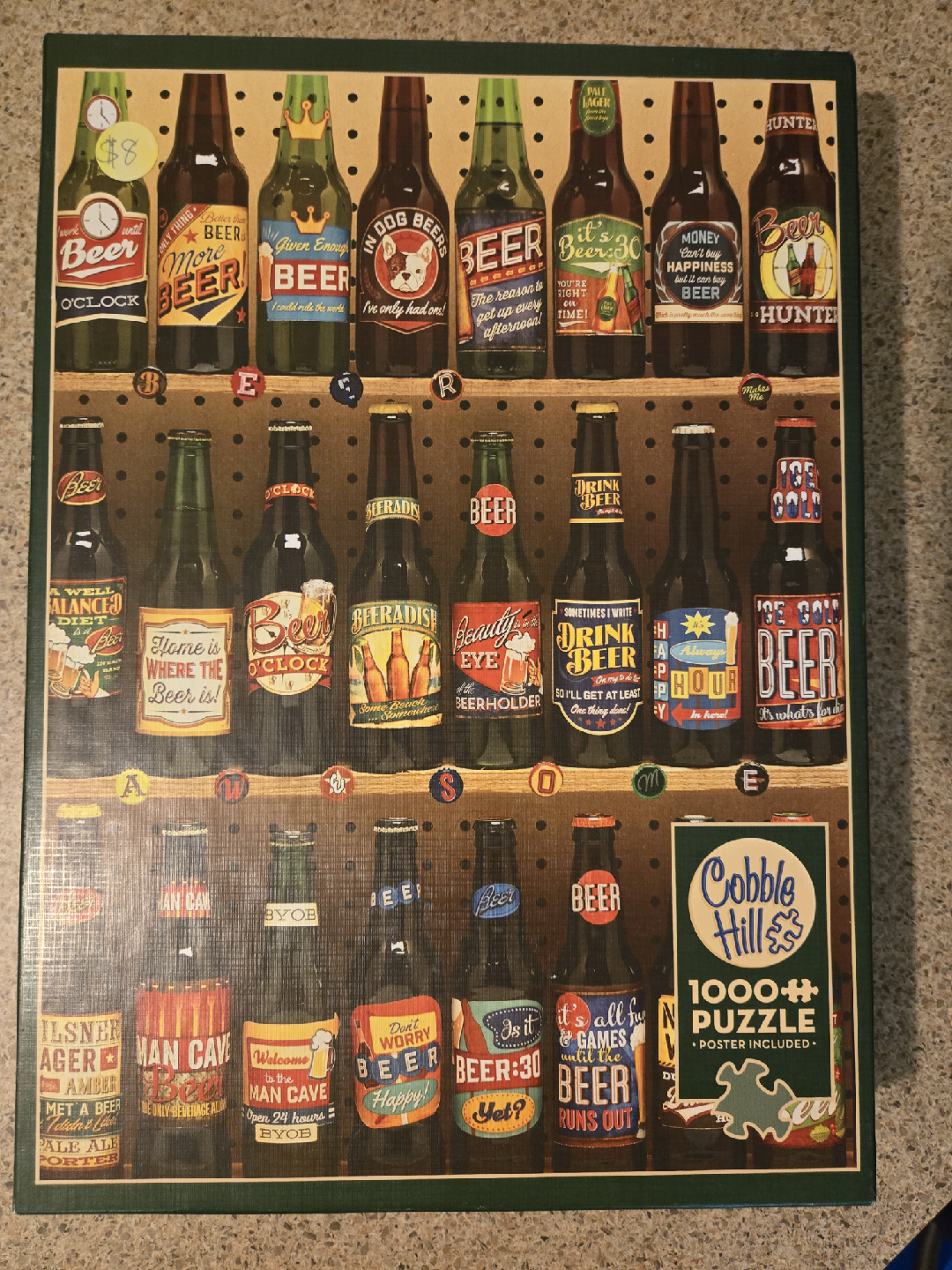 Cobble Hill Beer 1000+ Piece Puzzle