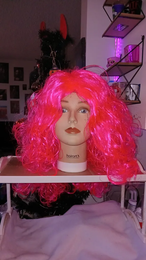 Hot Pink Wig