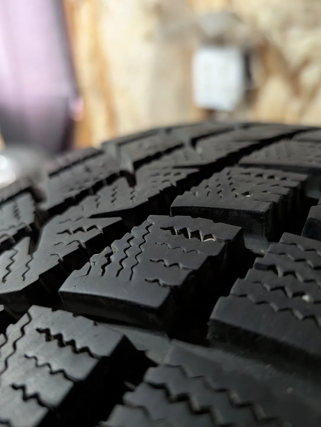 (4)-235/65R17 Winter Tires On Steel Rims Off 2019 Honda CRV image indicator(4)