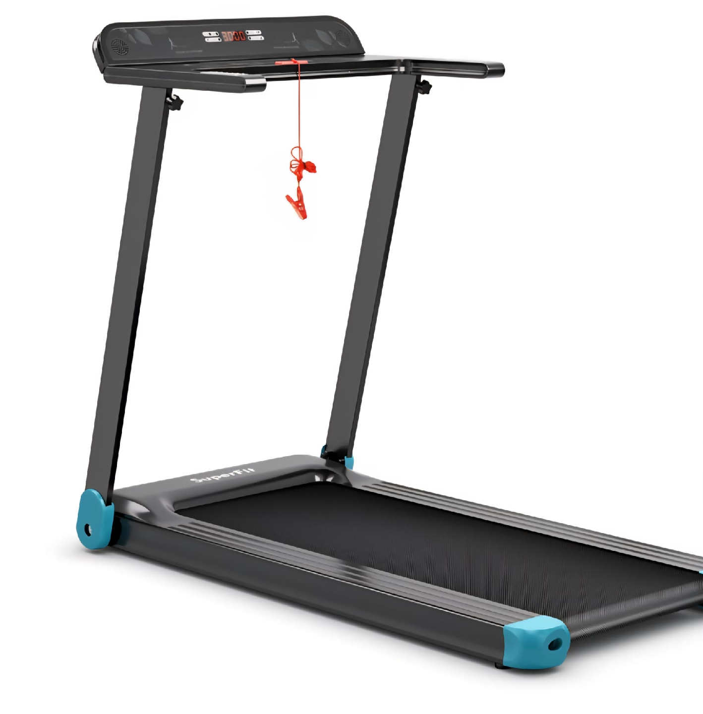 SuperFit Folding Treadmill - Like New! - photo 2