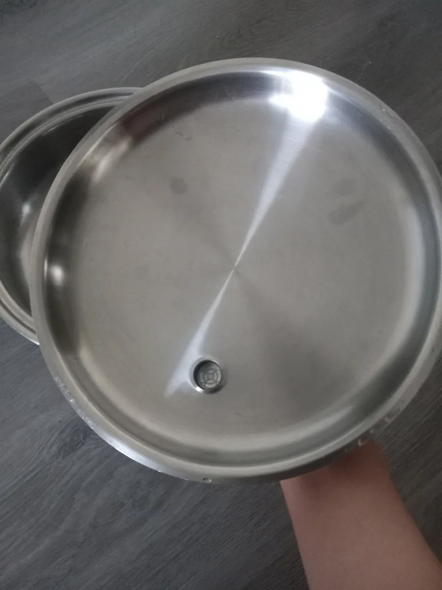 saladmaster stainless steel large skillet used image indicator(3)