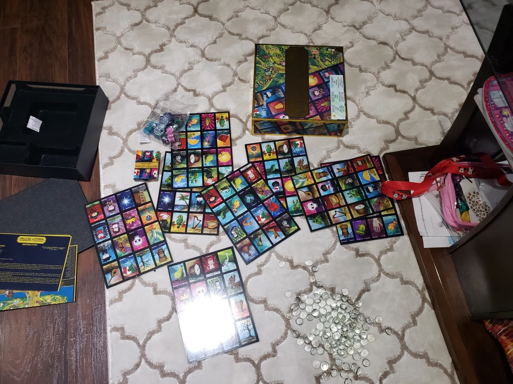 Deluxe Loteria & Serpientes y Escaleras Board Game - photo 5