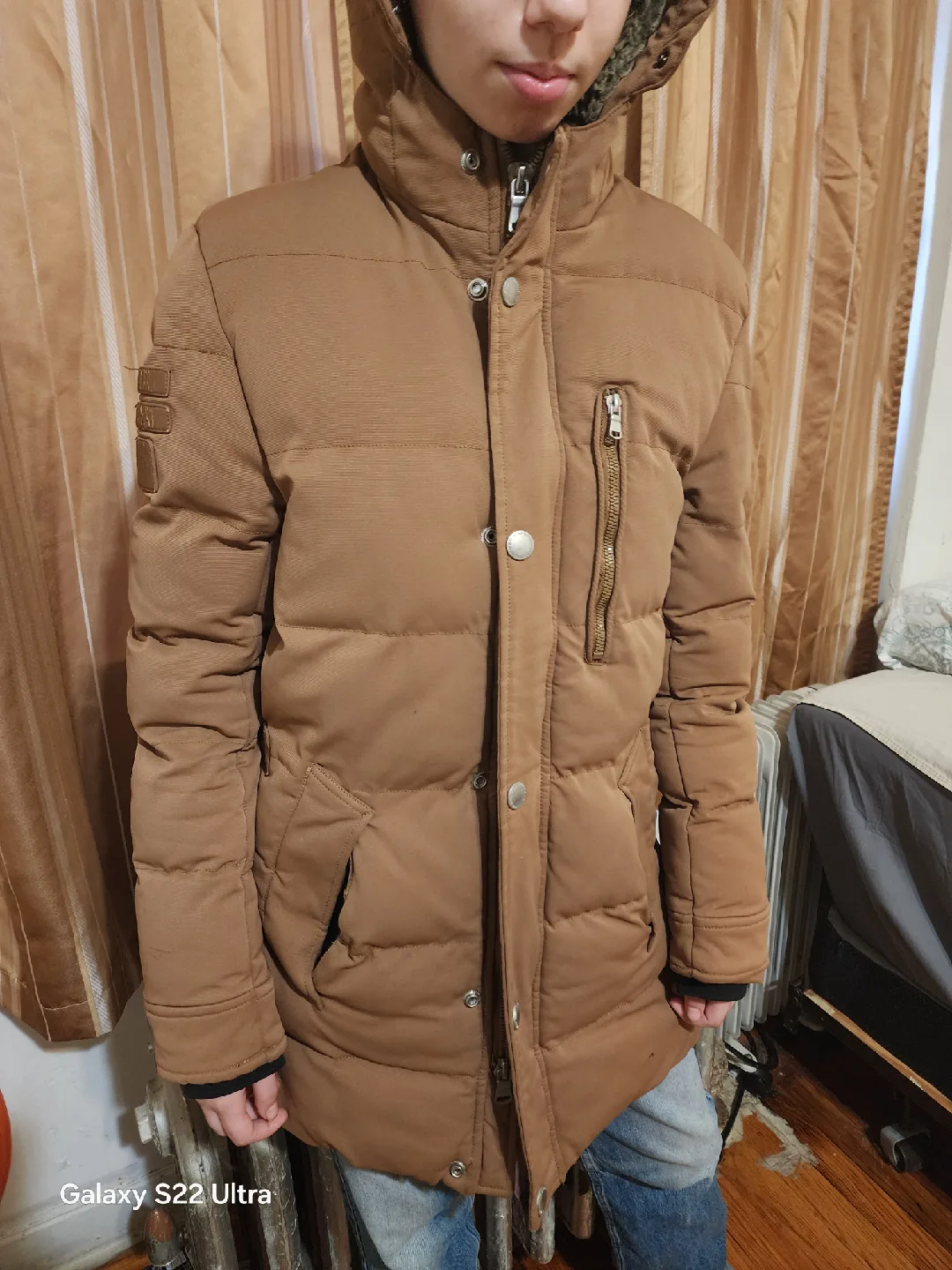 Brown Puffer Jacket image indicator(10)