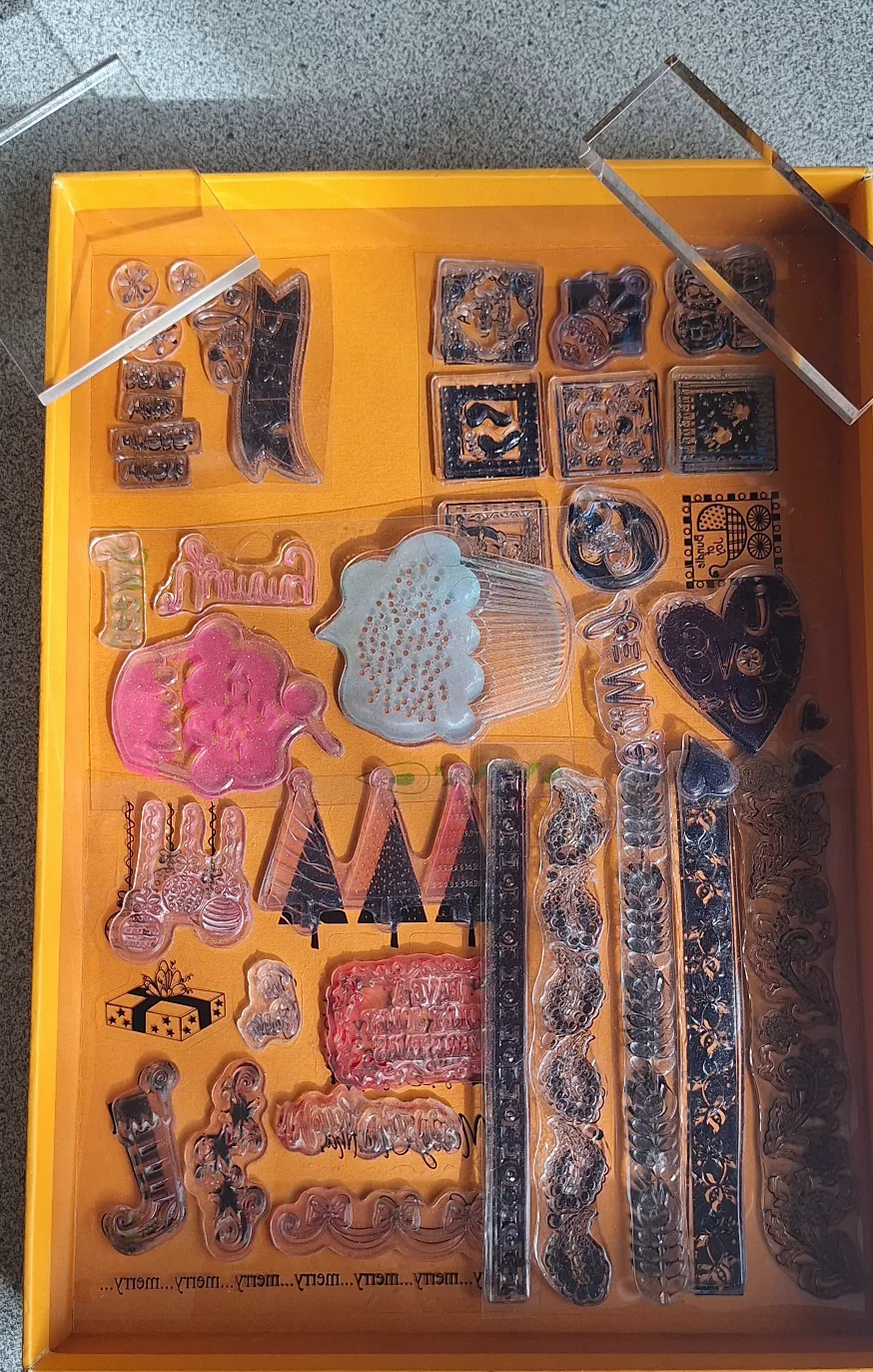 Variety of 40 Craft Stamps - New & Used image indicator(5)