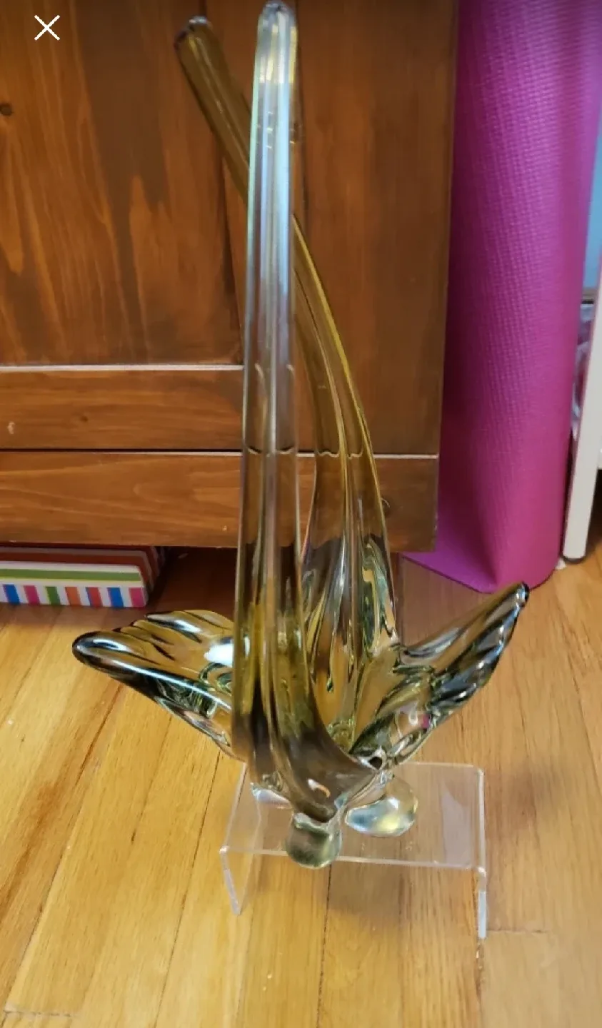 Vintage Art Glass Lorraine Basket image indicator(2)