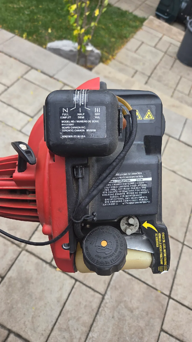 Poulan Pro PP1000E & Craftsman Weed Wacker image indicator(2)