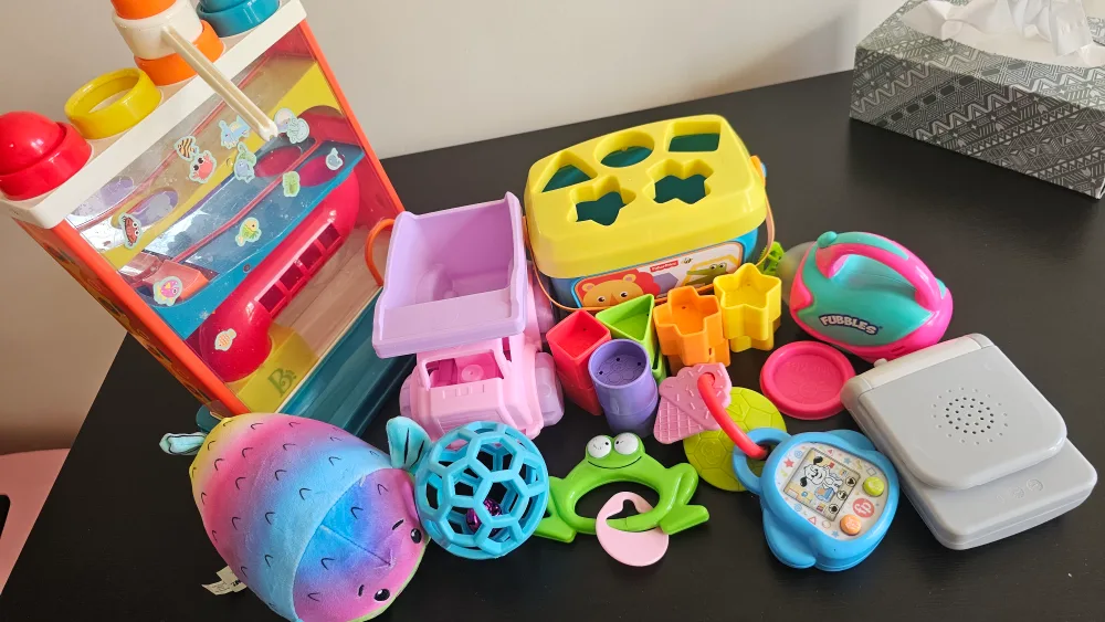Mixed Baby Toys - Fisher-Price Shape Sorter & More!🧡 image indicator(4)