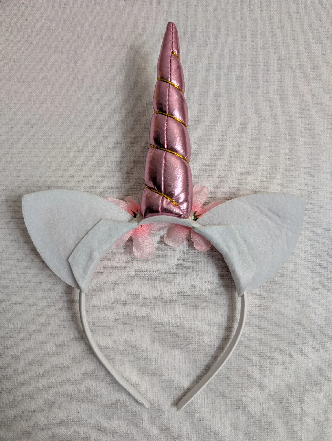 Unicorn Headband - Pink & White image indicator(2)