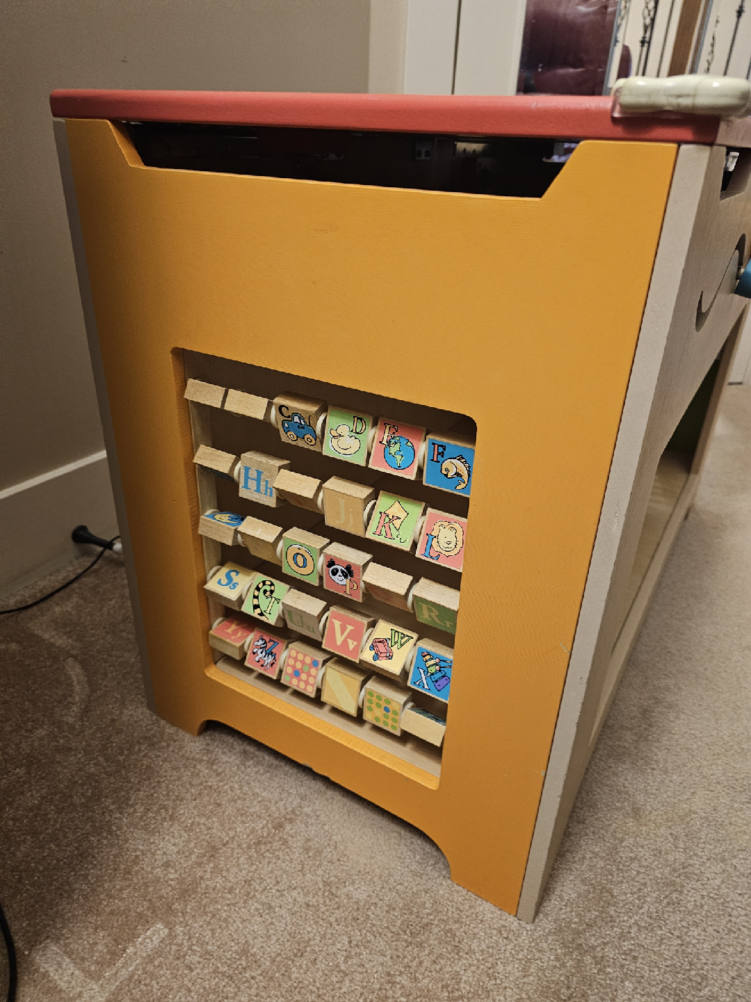 Activity Cube Toy Box