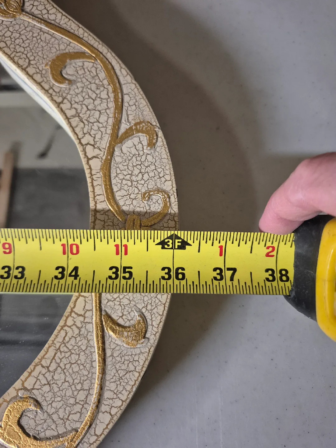 Ornate Wall Mirror, 37" x 22" image indicator(2)