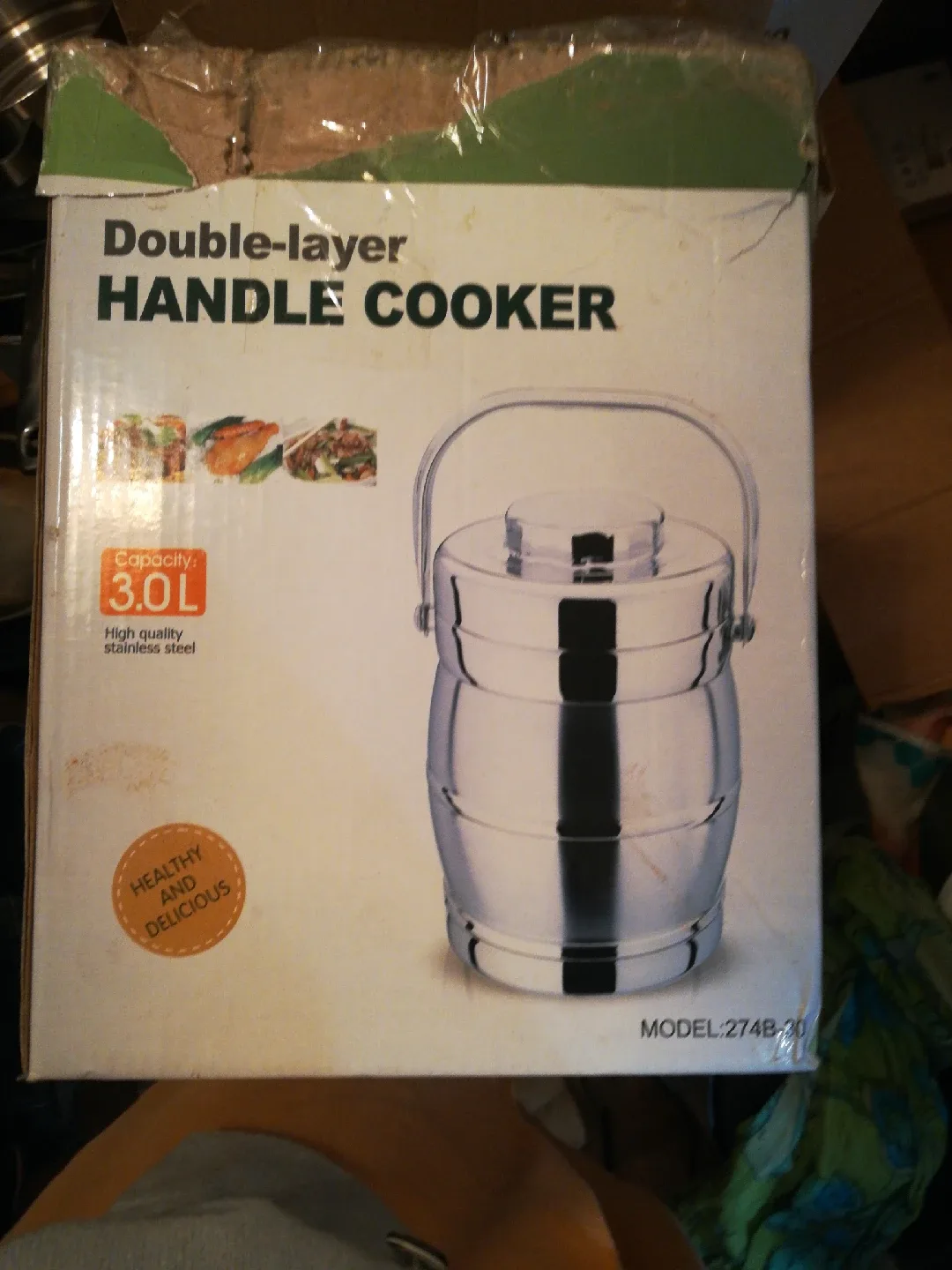 Double-layer Handle Cooker 3.0L