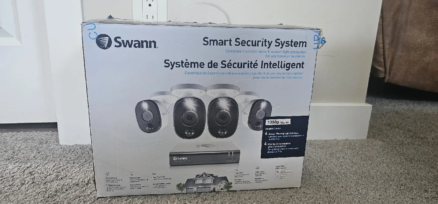 Swann Smart Security System - 4 Camera Set thumbnail