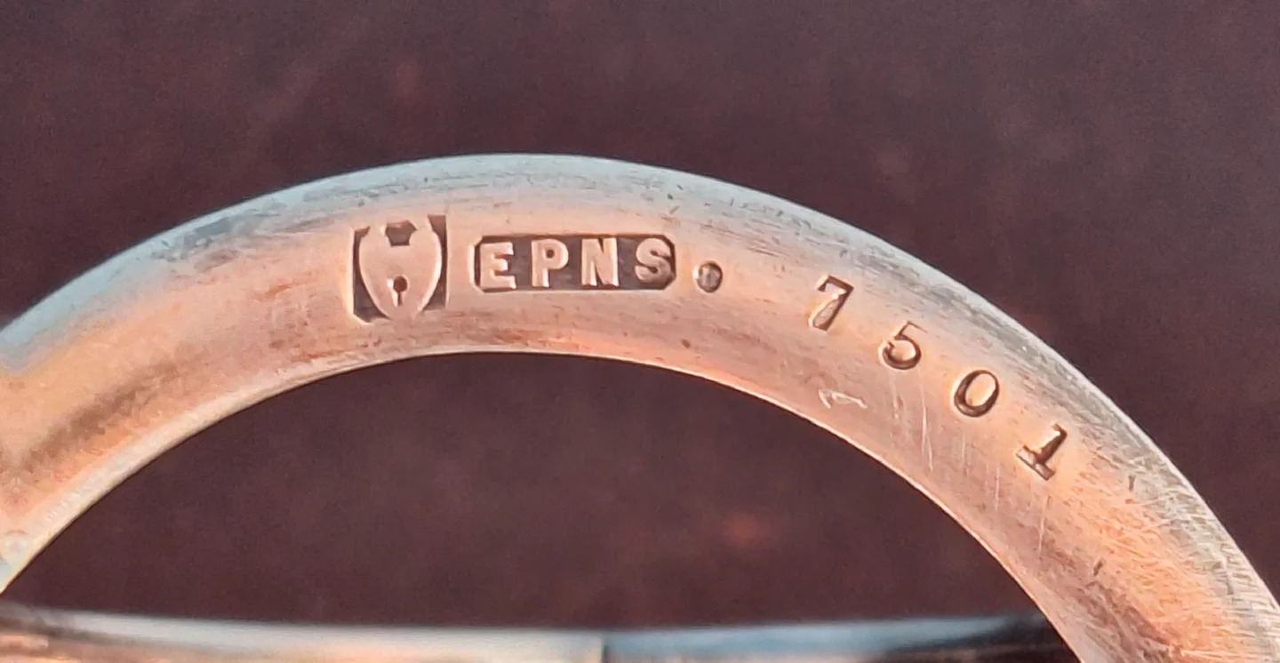 Vintage Silver Plated Toast Rack - Made in England image indicator(4)