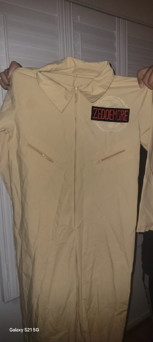 Ghostbusters Spengler Costume Jumpsuit