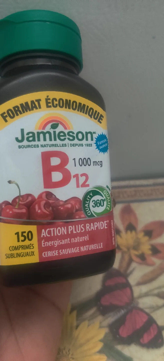 Jamieson B12 1000 mcg - 150 Sublingual Tabs image indicator(2)