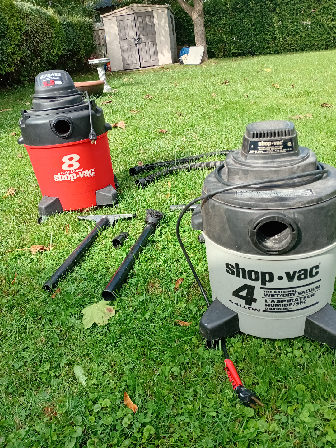 Shop-Vac 8 & 4 Gallon Wet/Dry Vacuum