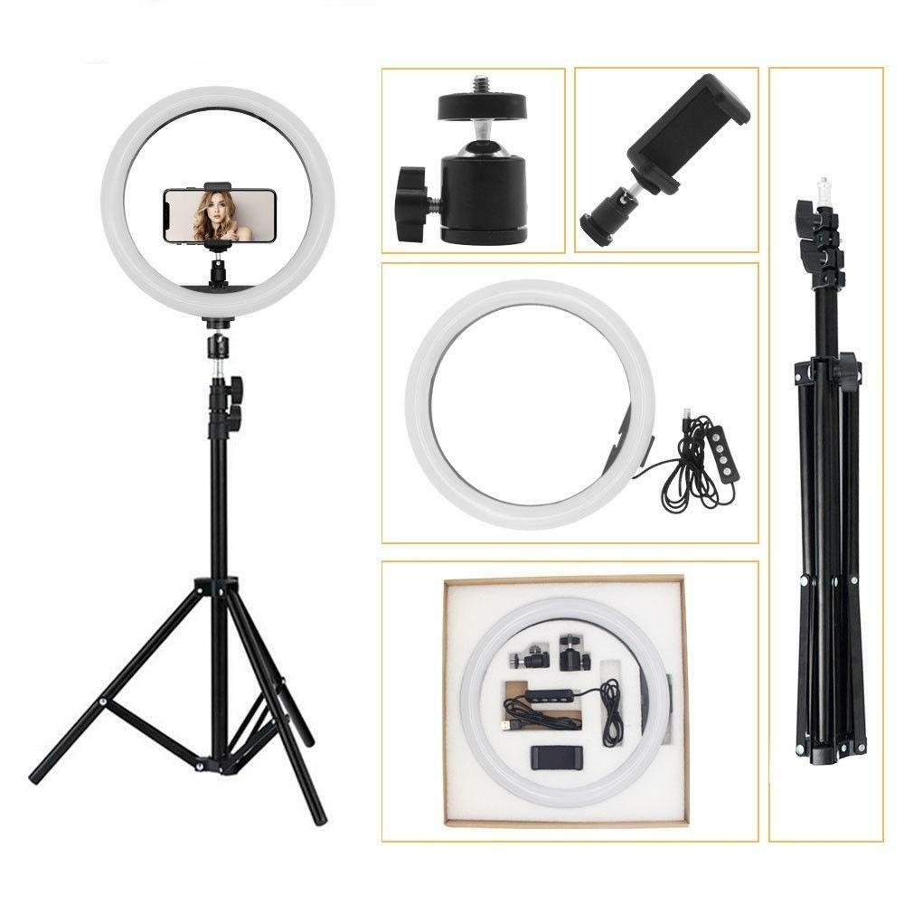 Ring Light with Tripod Stand & Phone Holder