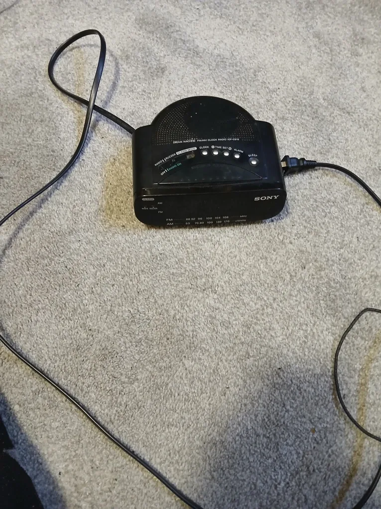 Sony alarm clock image indicator(2)