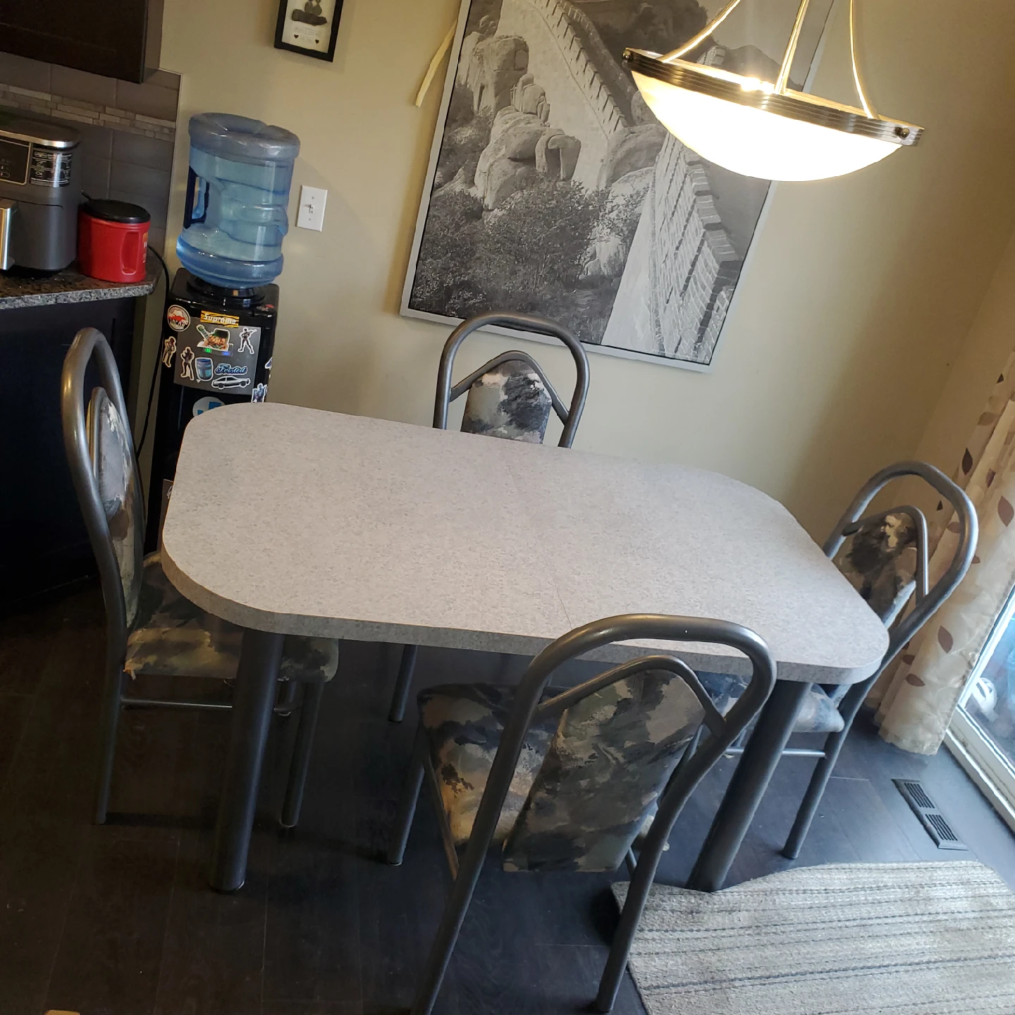 Dining Table with 5 Chairs - photo 2