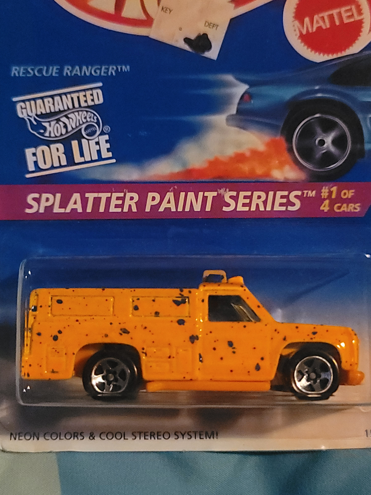 New Hot Wheels Rescue Ranger Splatter Paint Series - photo 2