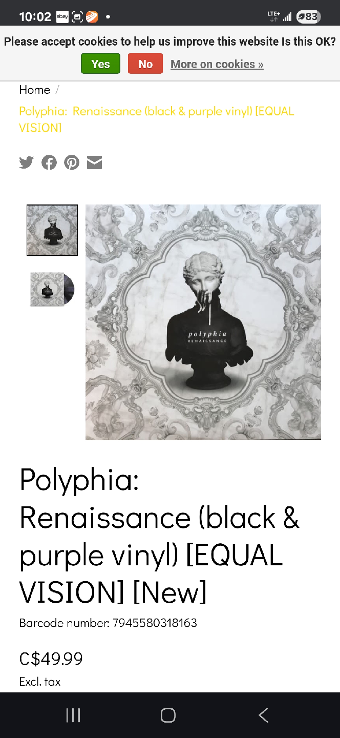 Polyphia Vinyl Records: Muse & Renaissance