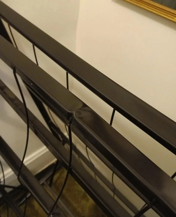 Folding Bed Frame - Black (Queen/Full) image indicator(4)