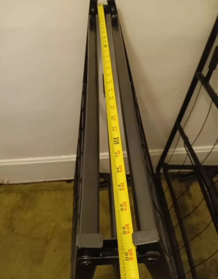 Folding Bed Frame - Black (Queen/Full) image indicator(5)