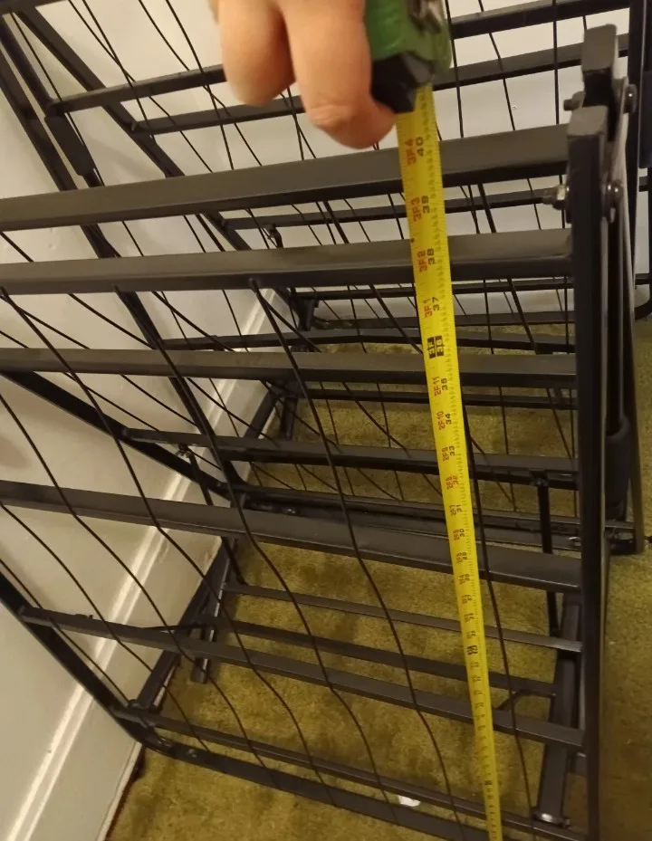 Folding Bed Frame - Black (Queen/Full) image indicator(6)