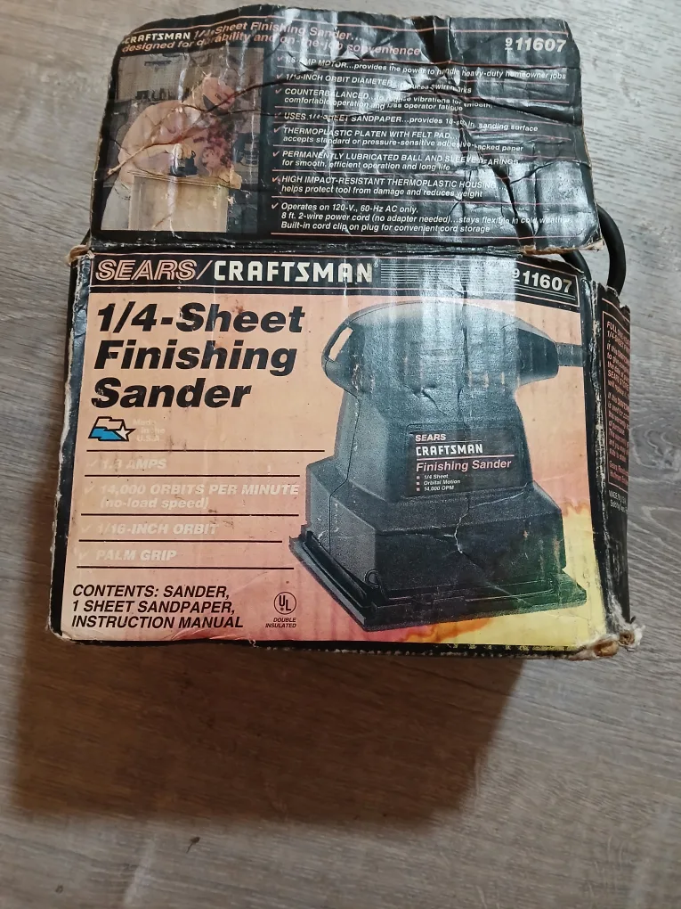 Craftsman 1/4-Sheet Finishing Sander image indicator(2)