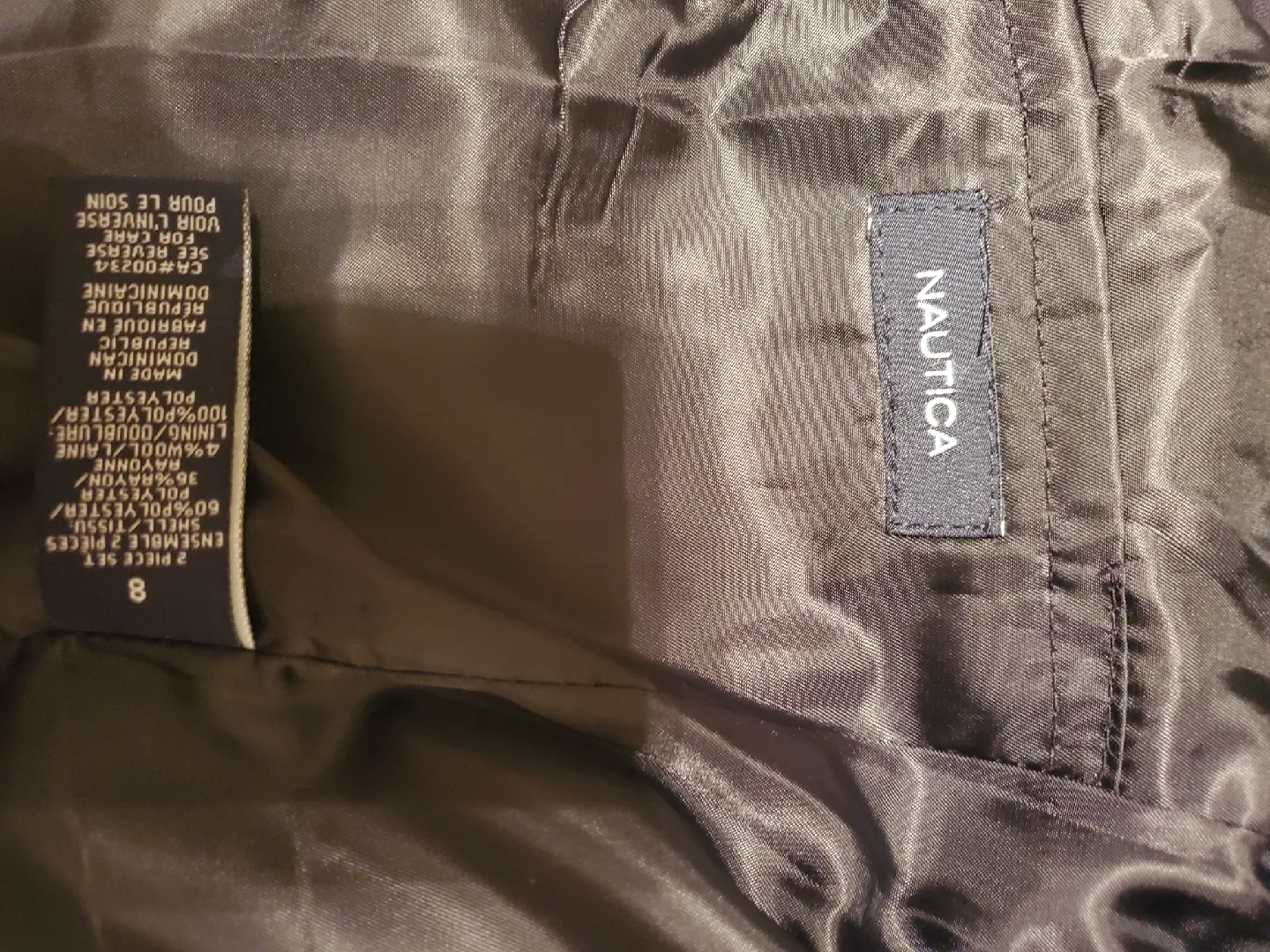 Nautica 2-Piece Suit - Size 8 image indicator(2)