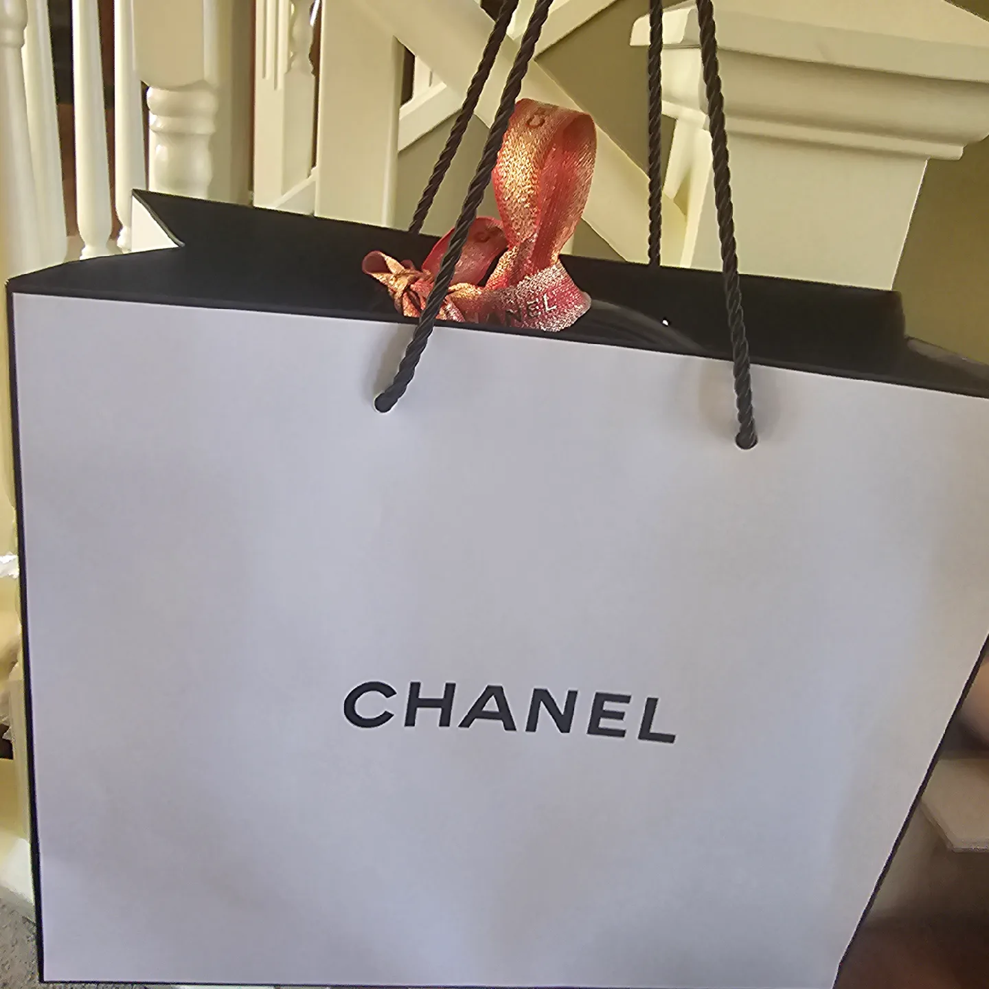 Chanel Black Quilted Handbag